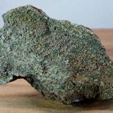 EclogitaMacizo ultramáfico (ultrabásico) de Herbeira-Complejo de Cabo Ortegal, Herbeira, Cariño, Comarca Ortegal, La Coruña / A Coruña, Galicia / Galiza, Spain8,5x6x2,5 cm. (Autor: supertxango)