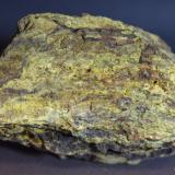 Carnotita, uraninita<br />Shirley Basin, Medicine Bow, Distrito Shirley Basin, Condado Carbon, Wyoming, USA<br />90 x 70 mm<br /> (Autor: Joaquin Blanco Cortina)