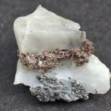 Silver, Acanthite<br />Bouismas Mine, Agdz, Bou Azzer mining district, Zagora Province, Drâa-Tafilalet Region, Morocco<br />2,5 x 2 cm<br /> (Author: Volkmar Stingl)