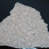 Dolomita
Cantera Ben Hogan, Black Rock, Distrito Lawrence County Zinc, Condado Lawrence, Arkansas, USA
140 x 110 mm
 (Autor: Joaquin Blanco Cortina) Dolomita<br />Cantera Ben Hogan, Black Rock, Distrito Lawrence County Zinc, Condado Lawrence, Arkansas, USA<br />140 x 110 mm<br /> (Autor: Joaquin Blanco Cortina)