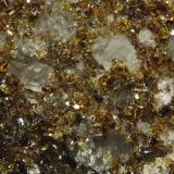 SphaleriteMina Empire State No. 4, Balmat, Distrito Balmat-Edwards Zinc, Condado St. Lawrence, New York, USA7.3 x 4.1 x 1.8 cm (Author: Michael Shaw)