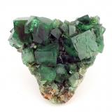 Fluorita<br />Mina Rogerley, Mina Diana Maria (filón Sutcliffe), Frosterley, Weardale, North Pennines Orefield, County Durham, Inglaterra / Reino Unido<br />89 mm x 79 mm. Cristal mayor: 21 mm de arista. Masa: 342 g.<br /> (Autor: Carles Millan)