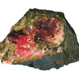 Rhodochrosite
Wolf Mine, Herdorf, Siegerland, Rhineland-Palatinate/Rheinland-Pfalz, Germany
Specimen size 6 x 4 cm, largest crystals 4 mm
 (Author: Tobi) Rhodochrosite<br />Wolf Mine, Herdorf, Siegerland, Rhineland-Palatinate/Rheinland-Pfalz, Germany<br />Specimen size 6 x 4 cm, largest crystals 4 mm<br /> (Author: Tobi)