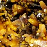 WulfenitaMina Ojuela, Mapimí, Municipio Mapimí, Durango, México110x110x60 mm. (Autor: Luis Edmundo Sánchez Roja)