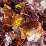 WulfenitaMina Ojuela, Mapimí, Municipio Mapimí, Durango, México90x85x60 mm. (Autor: Luis Edmundo Sánchez Roja)