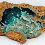 RosasitaMina Ojuela, Mapimí, Municipio Mapimí, Durango, México170x90x50 mm. (Autor: Luis Edmundo Sánchez Roja)