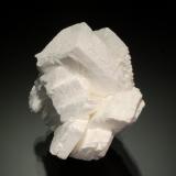 Meyerhofferite after InyoiteCañón Twenty Mule Team, Distrito Furnace Creek, Valle de la Muerte, Condado Inyo, California, USA3.2 x 3.1 x 3.0 cm (Author: Michael Shaw)