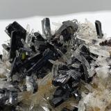 Hübnerita y Cuarzo (variedad hialino)<br />Zona minera Mundo Nuevo, Mundo Nuevo, Huamachuco, Provincia Sánchez Carrión, Departamento La Libertad, Perú<br /><br /> (Autor: AntonioJesus)