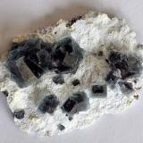 FluoriteYindu, Hexigten Banner (Kèshíkèténg Qí), Chifeng (Ulanhad), Región Autónoma Mongolia Interior, China5,5 x 4 cm (Author: Volkmar Stingl)