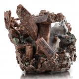 Shcherbakovite on Aegirine, Natrolite and SodaliteCielo abierto Koashva, Monte Koashva, Macizo Khibiny, Península Kola, Murmanskaja Oblast, Región del Norte, Rusia6.5 x 7.5 x 5.5 cm / main crystal: 3.7 cm. (Author: MIM Museum)