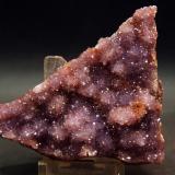 Cuarzo (variedad amatista)<br />Turquía<br />9.5 x 6 cm<br /> (Autor: Pedro Antonio)