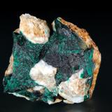 Pseudomalaquita<br />Mina Virneberg (Mina St Josephsberg), Rheinbreitbach, Neuwied, Renania-Palatinado/Rheinland-Pfalz, Alemania<br />6 x 6 cm.<br /> (Autor: Antonio P. López)