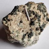 RutileSasso Nero, Ahrntal, Val Pusteria/Pustertal, Bolzano Province, South Tyrol/Südtirol, Trentino-Alto Adige, Italy4 x 3 cm (Author: Volkmar Stingl)