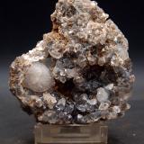 Cuarzo<br />Barranco Los Pajaritos-Cabezo de Don Juan, Llano del Beal, Cartagena, Comarca Campo de Cartagena, Región de Murcia (Murcia), España<br />8 x 6.5 cm<br /> (Autor: Pedro Antonio)