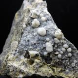 Clinoptilolita y Cuarzo (variedad calcedonia)<br />Volcán Cabezo Negro de Zeneta, Murcia, Comarca Huerta de Murcia, Región de Murcia (Murcia), España<br />15 x 10 cm<br /> (Autor: Pedro Antonio)