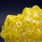 Sulphur<br />El Desierto Mine, San Pablo de Napa, Daniel Campos Province, Potosí Department, Bolivia<br />5,8 x 3,8 x 3 cm.<br /> (Author: DanovskiM)