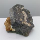 Galena.Fundición La Cruz, Linares, Comarca Sierra  Morena, Jaén, Andalucía, España7''5x6cm (Autor: AntonioJesus)