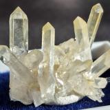 Quartz (variety rock crystal)Oberdorf an der Laming, galería Angerer, Valle Laming, Bruck an der Mur, Distrito Bruck-Mürzzuschlag, Estiria/Steiermark, Austria2,5 x 1,5 cm (Author: Volkmar Stingl)