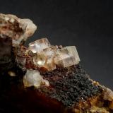 Fluorite Quartz<br />Marsanges Mine, La Grande Faille, Langeac, Brioude, Haute-Loire, Auvergne-Rhône-Alpes, France<br />9,5 x 2 x 2 cm. / 82 g<br /> (Author: DanovskiM)