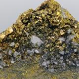 Calcopirita.Magdalena Mine, "Segunda Romeral" & "Santo Ángel" Claims, "Cueva de la Mora" Group, Almonaster la Real, Comarca El Andévalo, Huelva, Andalusia, Spain7''5x6cm (Autor: AntonioJesus)