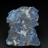 Fluorite, CalciteMekhtar, Distrito Loralai, Balochistan (Baluchistan), Paquistán14.0 x 10.0 cm (Author: am mizunaka)