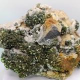 Marcasita y Dolomita.Mina de Reocín, Reocín, Comarca Saja-Nansa, Cantabria, España17x12 cm (Autor: AntonioJesus)