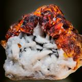 Esfalerita<br />Mina de Áliva (Mina Las Mánforas), zona Minera Áliva, Camaleño, Comarca Liébana, Cantabria, España<br />60 x 50 mm<br /> (Autor: Borja Sainz de Baranda)