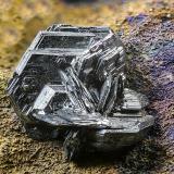 Calcosina<br />Mina Las Cruces, Gerena-Guillena-Salteras, Comarca Sierra Norte, Sevilla, Andalucía, España<br />15 mm<br /> (Autor: Borja Sainz de Baranda)