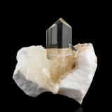 YesoCanteras de Alabastro, Fuentes de Ebro, Delimitación Comarcal de Zaragoza, Zaragoza, Aragón, España7 x 6.5 x 6.5 cm / cristal principal: 5.6 cm (Autor: Museo MIM)