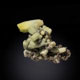 PlumbogummiteZona Yangshuo / Laohu, Montes Haiyang, Prefectura Guilin, Región Autónoma Guangxi Zhuang, China24 mm x 25 mm x 15 mm (Author: Firmo Espinar)