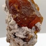 Esfalerita.Mina de Áliva (Mina Las Mánforas), zona minera Áliva, macizo Picos de Europa, Camaleño, Comarca Liébana, Cantabria, España7''5 x 5 cm (Autor: AntonioJesus)