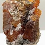 Esfalerita.Mina de Áliva (Mina Las Mánforas), zona minera Áliva, macizo Picos de Europa, Camaleño, Comarca Liébana, Cantabria, España7''5 x 5 cm (Autor: AntonioJesus)