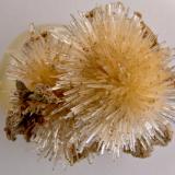 AragonitoLa Serna Quarry (La Tinaja Quarry), La Serna, Pantoja, Comarca La Sagra, Toledo, Castilla-La Mancha, Spaingrupo 1.5 cm (Autor: Cesar M. Salvan)