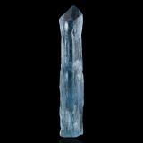 Beryl (variety aquamarine)Mozambique2 x 1.5 x 7.5 cm (Author: MIM Museum)