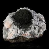 Julgoldite (Subgroup) on Stilbite-Ca and Quartz (variety chalcedony)Savda, Sawade Pr Chandsar, Jalgaon District, Nashik Division, Maharashtra, India8 x 6.5 x 5.5 cm (Author: MIM Museum)