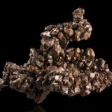 CopperQuincy Mine, Hancock, Houghton County, Michigan, USA21 x 15 x 14 cm / main crystal: 2.8 cm (Author: MIM Museum)