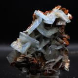 Baritina<br />Grupo minero San Jorge, Sierra Minera de Cartagena-La Unión, Portmán, La Unión, Comarca Campo de Cartagena, Región de Murcia (Murcia), España<br />10 x 8 cn<br /> (Autor: Pedro Antonio)