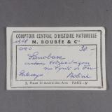 _Etiqueta de la TetraedritaMina Pulacayo, Huanchaca, Provincia Antonio Quijarro, Departamento Potosí, Bolivia (Autor: J. G. Alcolea)