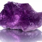 FluoritaZona minera de Berbes, Berbes, Ribadesella, Comarca del Oriente, Principado de Asturias (Asturias), España17x11cm. (Autor: castrominerals)