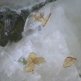 BrookitaCarratraca, Comarca Valle del Guadalhorce, Málaga, Andalucía, EspañaCampo de visión de  1 mm. (Autor: Antonio Carmona)