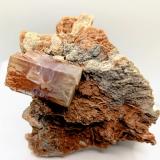 AragonitoAfloramiento del Keuper, Los Yesares, Camporrobles, Comarca Requena-Utiel, Valencia / València, Comunidad Valenciana / Comunitat Valenciana, España10x9cm. (Autor: AntonioJesus)