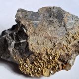 WulfeniteMina Oneta, Valle Riso, Provincia Bergamo, Lombardía/Lombardia, Italia11 x 7 cm (Author: Volkmar Stingl)