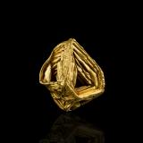 OroConcesiones Zapata, Río Icabarú, Santa Elena de Uairén, Gran Sabana, Estado Bolívar, Venezuela2 x 1.5 x 2.5 cm / Cristal principal: 2.5 cm (Autor: Museo MIM)