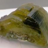 Fluorapatito y fluoritaMinas da Panasqueira, Aldeia de São Francisco de Assis, Covilhã, Castelo Branco, Cova da Beira, Región Centro, Portugal7x4 cm. (Autor: AntonioJesus)