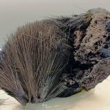 Pirolusita.Cercal, Santiago do Cacém, Distrito Setúbal, Región Área Metropolitana de Lisboa, Portugal8x6 cm. (Autor: AntonioJesus)