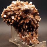 CalcitaMina Hilarion, Zona Hilarion, Minas Kamariza, Agios Konstantinos, Distrito minero Lavrion, Prefectura Attikí (Attica), Grecia9 x 8.5 cm (Autor: Pedro Antonio)