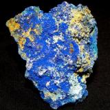 Cianotriquita<br />Yacimiento Copaquire, distrito minero Collahuasi, Comuna Pica, Provincia Tamarugal, Región Tarapacá, Chile<br />60 x 60 mm<br /> (Autor: Joaquin Blanco Cortina)