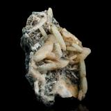 WhitlockiteBig Fish River, Dawson mining district, Yukon Territory, Canada7.5 x 4.5 x 2 cm / main crystal: 2 cm (Author: MIM Museum)