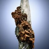 Quartz, Ankerite, Chlorite<br />Krumltal (valley), Rauris, Zell am See District, Salzburg, Austria<br />Specimen height 9 cm<br /> (Author: Tobi)