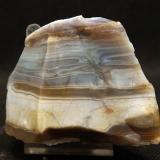 Cuarzo (variedad ágata)<br />Toledo, Castilla-La Mancha, España<br />5.5 x 7 cm<br /> (Autor: Pedro Antonio)